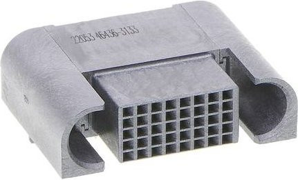 Molex Einbau-Buchsenleiste Standard in Grau - Bild 1