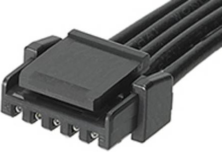 Molex Buchsengehäuse-Kabel 45111-0506 in Schwarz - Bild 1