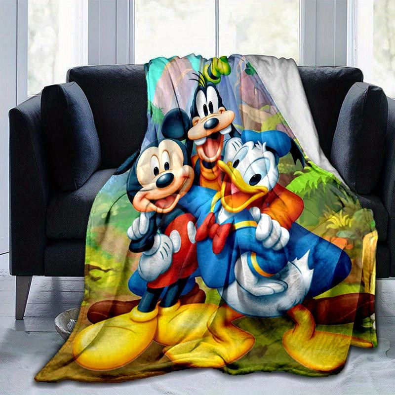 Disney Mickey Maus & Freunde Kuscheldecke aus Flanell, Mehrfarbig, B x H: 80 x 120 cm - Bild 3