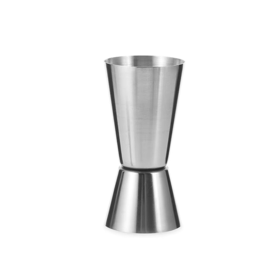 Edelstahl Cocktail Shaker Messbecher Jigger Dual Shot Drink Measure in Silber - Bild 5