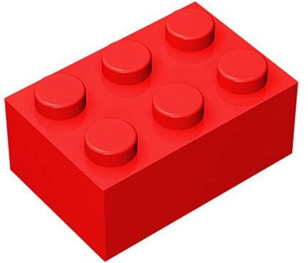 ixBricks 10-teiliges Set Bausteine 2x3 Steine Platte - Bild 1