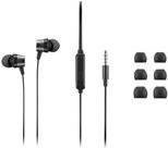 Lenovo Analog Gen 2 In-Ear Ohrhörer mit Mikrofon und 3,5 mm Klinkenanschluss in Schwarz - Bild 1