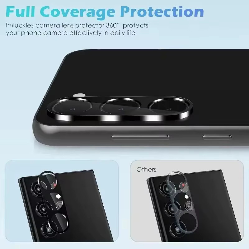 Samsung Metall Kameraobjektiv Schutzglas für Galaxy S26 Ultra S26 S25 S24 S23 Plus - Bild 4