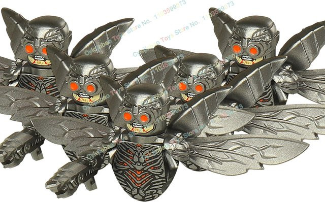 cyicjinbao Comics-Serie AW02 Schwarze Rüstung Zubehör Flügelrüstung, Mini-Bausteine Actionfiguren - Bild 1