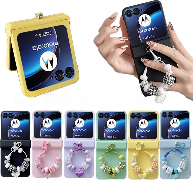 Stoßfeste Schutzhülle mit Schlüsselanhänger für Motorola Razr 70 Plus, Razr 60 Ultra, Razr 50 Ultra und Razr 40 Plus sowie Razr 2023/2024 Plus Modelle - Bild 1