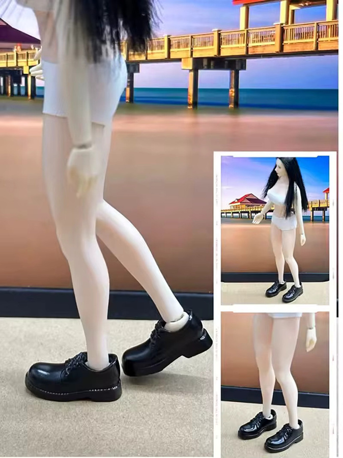MAK Schwarze Lederschuhe für Mädchen, Zubehör - Bild 3