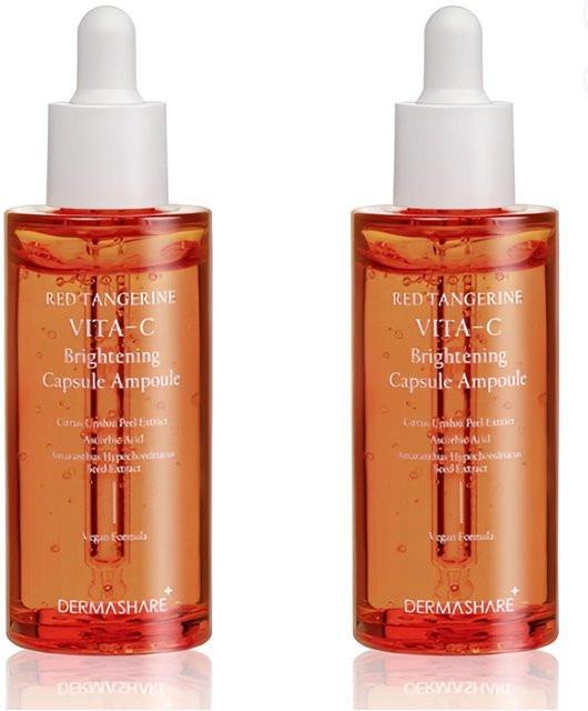 DERMASHARE Rote Zitrus Vita C Serum Kapsel-Ampullen-Set, 100 ml, Unisex - Bild 1