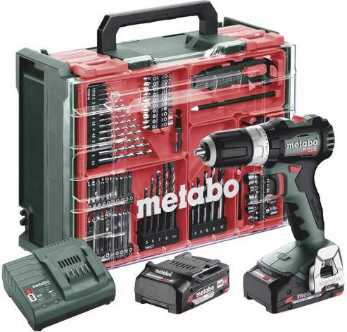Metabo SB 18L BL Akku-Schlagschrauber Set mit 2 Akkus 2Ah LiHD in Multicolor, 65 Nm, 18V, inkl. Koffer - Bild 1