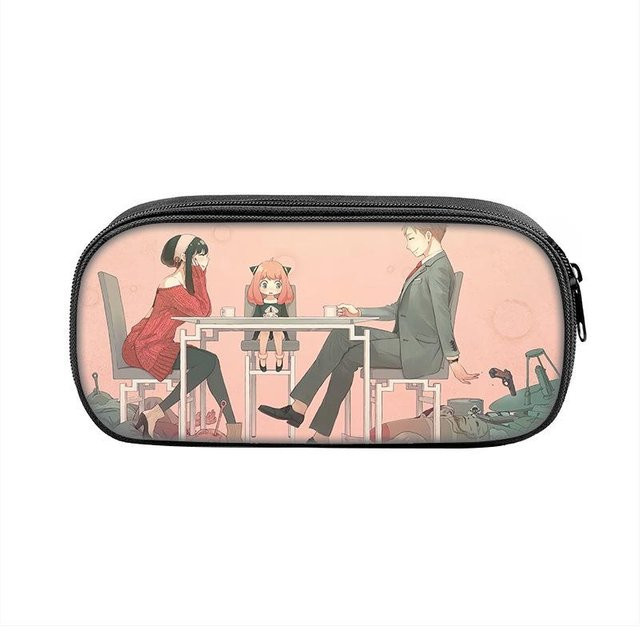 SPY×FAMILY Stiftebox von Fancy Style Studio als große Kapazität Tasche mit Reißverschluss in Multicolour - Bild 1