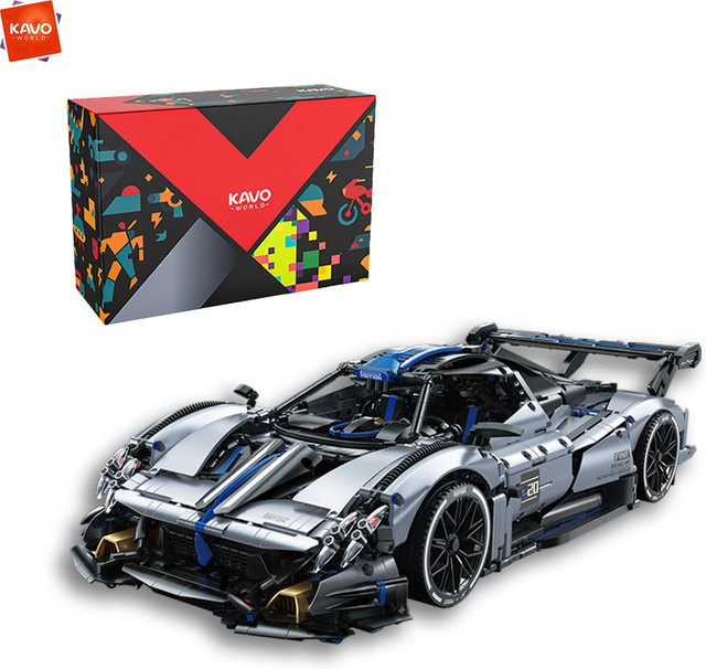 KAVOWORLD Super Sportwagen, Bausteine, 1:8, 3526 Teile - Bild 1