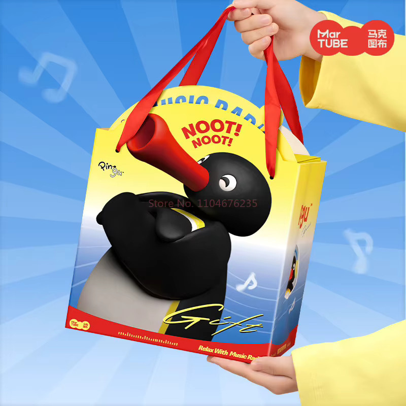 Martube Pingu Pinguin, Bluetooth-Lautsprecher, Desktop-Figuren - Bild 4