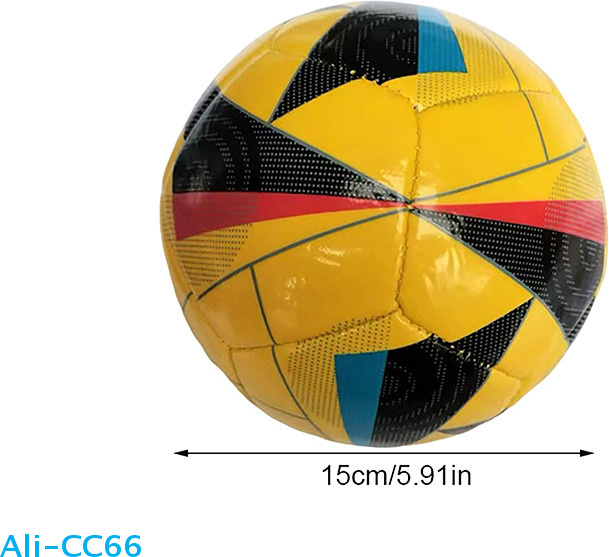 GUOMUZI Fußball der Größe 2, Weiß, Bunt / Mehrfarbig - Bild 1
