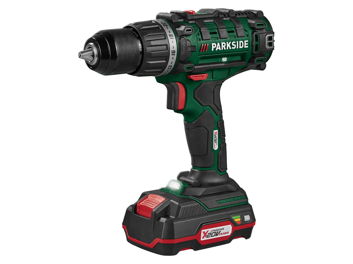 Parkside 20 V Akku-Bohrschrauber PABS 20-Li G8 inklusive Akku und Ladegerät - Bild 2