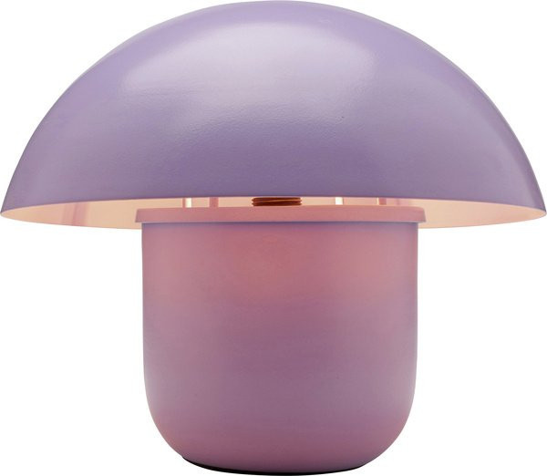 Kare Design Tischleuchte MUSHROOM in Lila aus Stahl mit modernem Design, Höhe: 30,0 cm, Breite: 27,0 cm - Bild 1