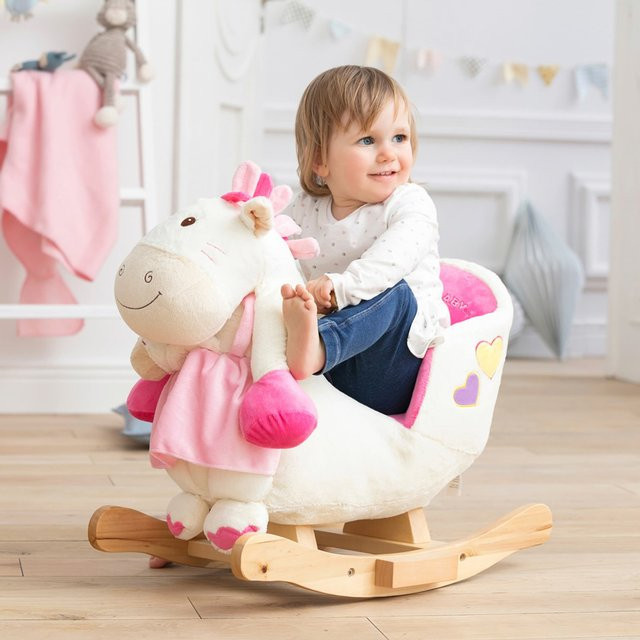 Solini Schaukeltier Pony, mit Soundfunktion, ab 1 Jahr - Bild 1