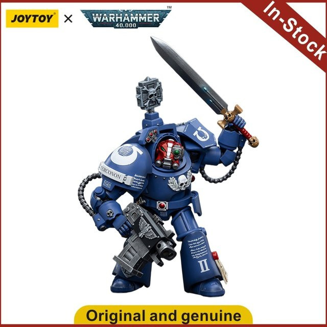 JOYTOY Warhammer 40K Ultramarines Terminators Sergeant Terconon, Actionfiguren, Maßstab 1/18 - Bild 1