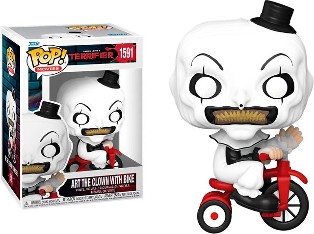 Funko Terrifier Art the Clown with Bike, Einzelfigur, Fahrzeuge - Bild 1