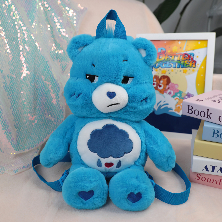 Care Bears Plüsch-Rucksack, 40 cm, Blau - Bild 2