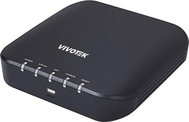 VIVOTEK RX9502 NVR Netzwerkvideorekorder mit 32 Kanälen, H.265 Kompression, HDMI und 4K Unterstützung in Schwarz - Bild 1
