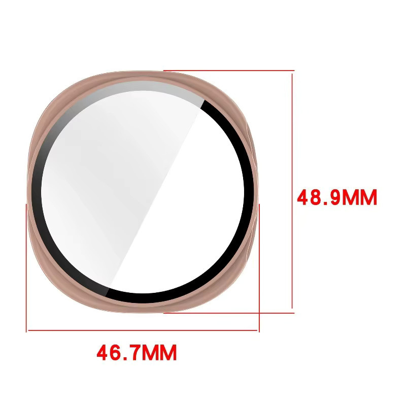 Samsung Hülle für Galaxy Watch 8, 40/44 mm, 8 Classic 46 mm, 7 Ultra 47 mm, PC, Schwarz - Bild 4