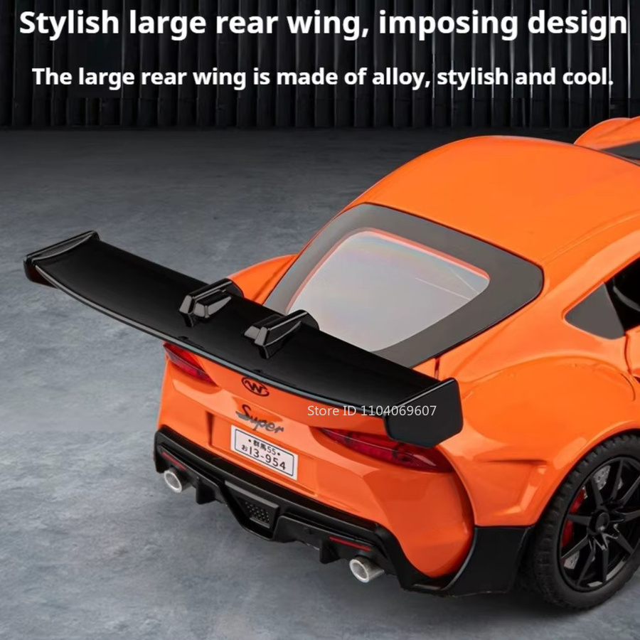 MAKEDA Supra Hellcat Modell, 1:22, Spielzeug, mit Licht und Sound, Metall - Bild 3