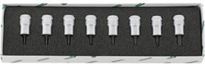 Stahlwille Schraubendrehereinsätze Satz Nr.49TX/8 3/8 Zoll (10mm) 8-teilig multicolor - Bild 1