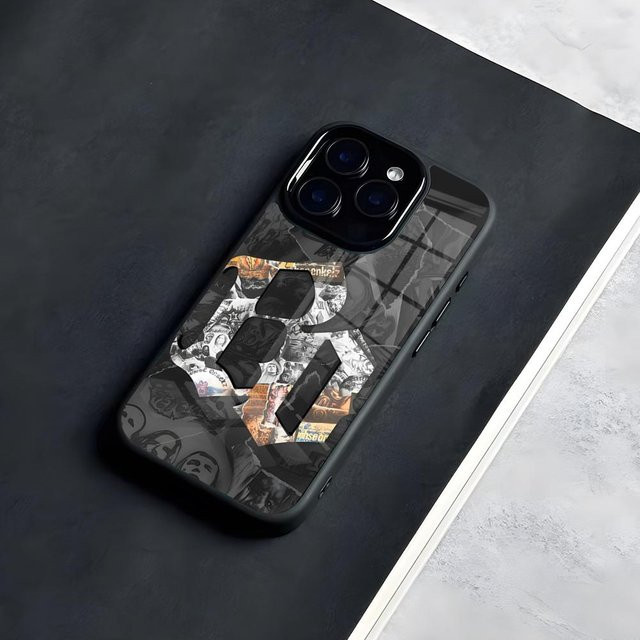 B-Bohse O-Onkelz Band Handyhülle aus Glas für iPhone 17 Pro Max 16 15 14 13 11 Pro Max Plus und iPhone 17 Air in Multicolor - Bild 1