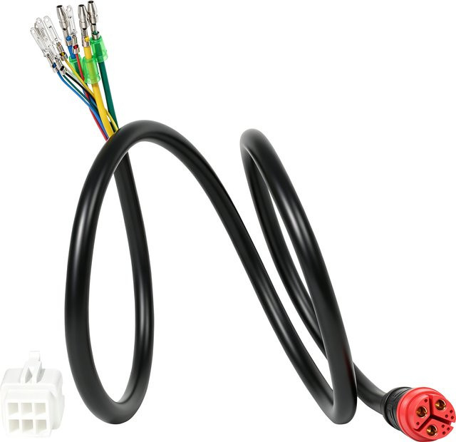 BAFANG EBIKE FAT Nabenmotorkabel in Schwarz, wasserdichtes Motorverlängerungskabel für BAFANG G062 G060 mit 10 Pins oder 11 Pins, 48 V, 750 W bis 1000 W, Länge: 60 cm oder 90 cm - Bild 1