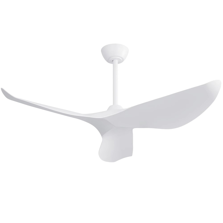 Sofucor DC-Deckenventilator mit LED-Licht und Fernbedienung in Weiß, 38 Zoll, 6 Geschwindigkeitsstufen - Bild 2