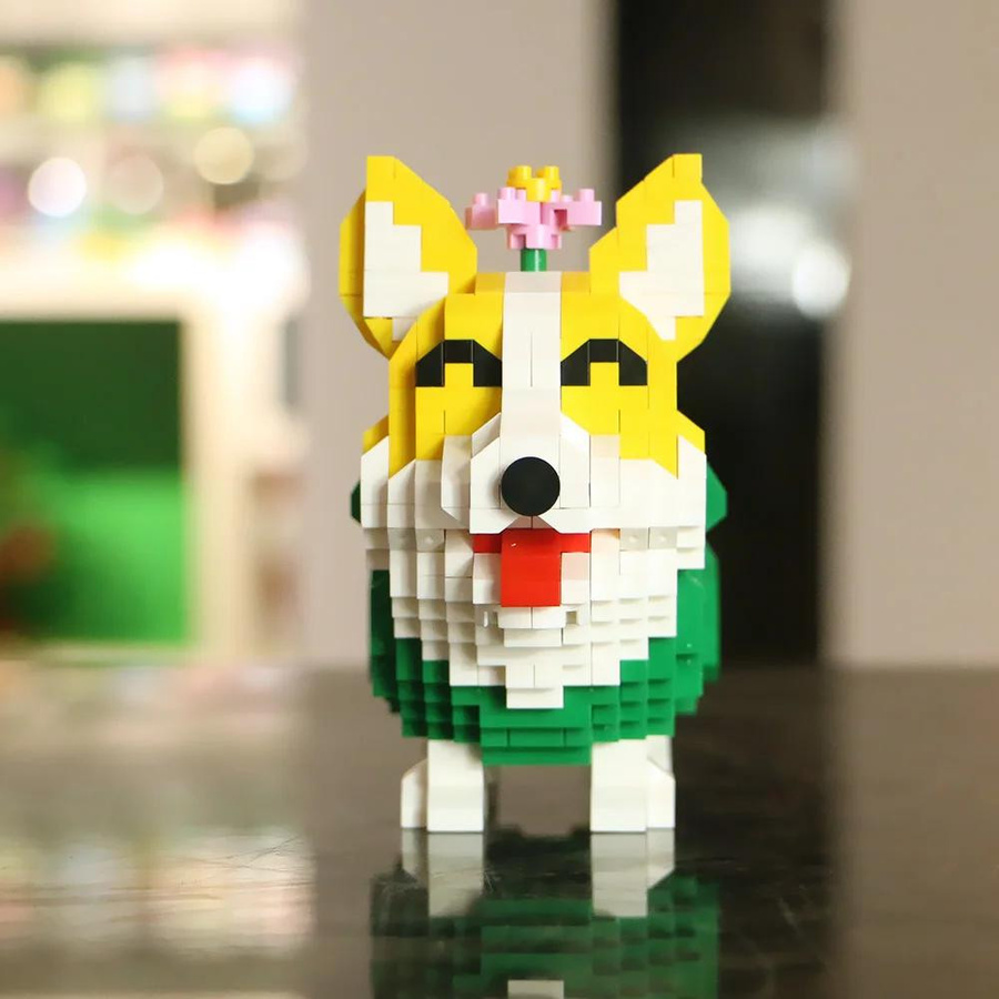 Linyi toy Bausteine Hunde, Tiere, ab 6 Jahren - Bild 5