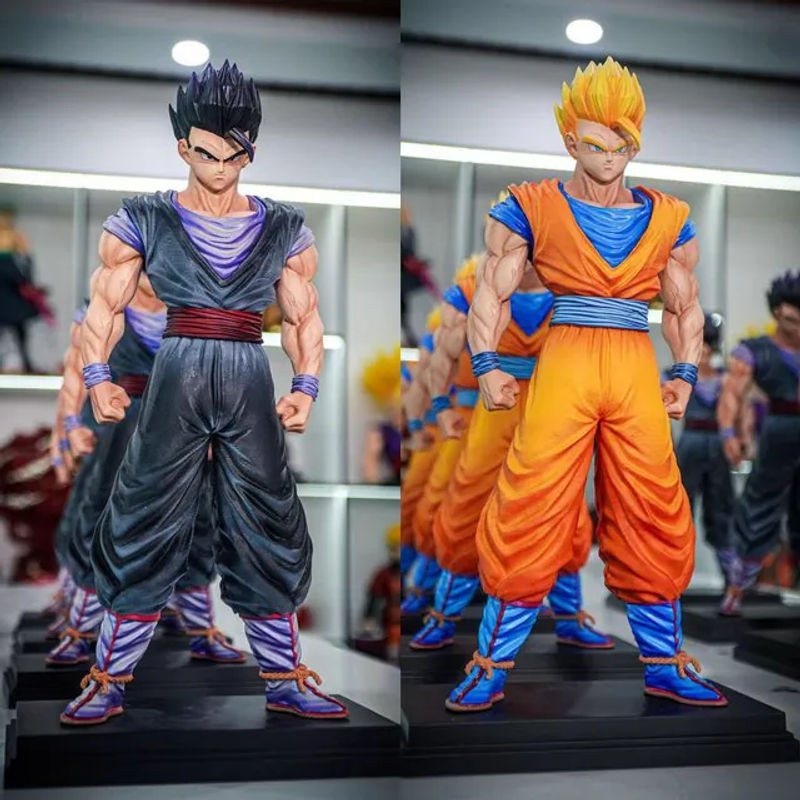 JT Dragon Ball Son Gohan Actionfigur als stehende Anime-Statue aus Kunststoff, mehrfarbig - Bild 1
