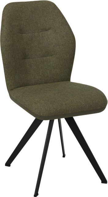 Premium Living Stuhl Storm in Grün mit Metallgestell für Esszimmer und Home Office - Bild 1