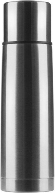 Helios Edelstahl-Isolierflasche in Silber, 0,5 l, Höhe: 23,8 cm - Bild 1