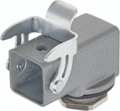 HARTING Einschraubgehäuse aus Zinkdruckguss in Grau - Bild 1