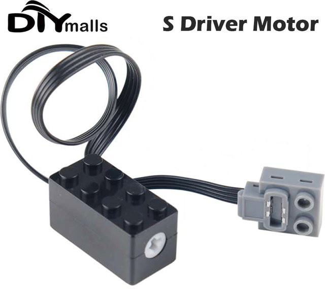 DIYmalls Antriebsmotor Netzteil Modifikation, Lithium-Batterie-Fernbedienungssatz, kompatibel mit Legoeds - Bild 1