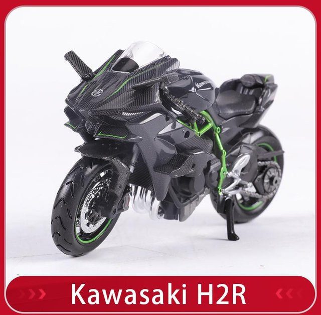 Maisto Kawasaki Ninja H2 R, Motorradmodell, 1:18 - Bild 1