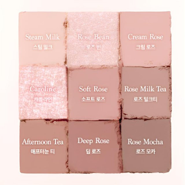 Dasique Mini-Lidschattenpalette Rose Milk Tea, 2 Farben - Bild 1
