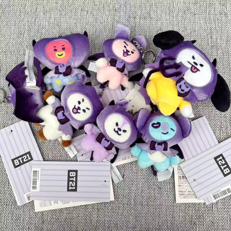 LINE FRIENDS BT21 Engel vs. Teufel, Plüschpuppen-Anhänger - Bild 2