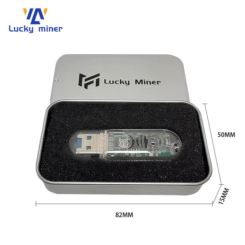 Lucky Miner LV03 USB Bitcoin Miner 250KH/s Mini SHA-256 ASIC Solo BTC Lotterie-Miner mit geringem Stromverbrauch - Bild 4