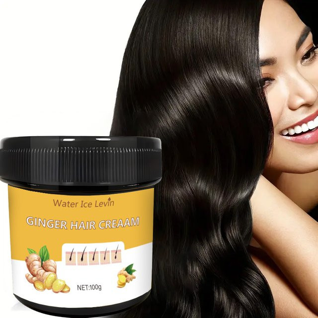 Water Ice Levin Haarcreme mit Ingwerextrakt, Normales & Trockenes Haar - Bild 1