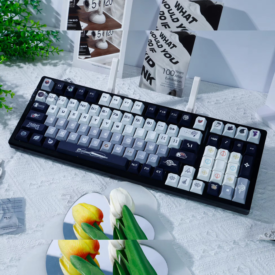 MAIMOOO Hollow Knight Silksong Custom Keycaps Cherry Profile PBT für mechanische Tastaturen in Multicolour - Bild 6