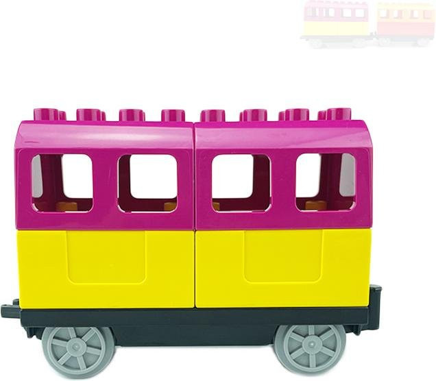 Yiran toy Eisenbahnschiene Zugsets Bausteine Set - Bild 1