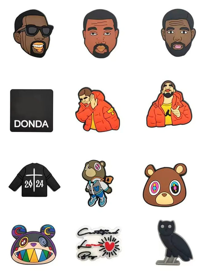Kanye Ye Ye Serie Schuhanhänger, 16 Stück, Kinder - Bild 6