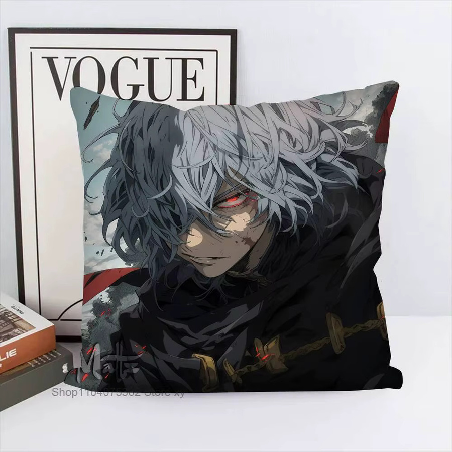 Anime T-Tomura Shigaraki Cartoon Kissenbezug, quadratisch, Mehrfarbig, Breite: 40 cm, Höhe: 40 cm, Tiefe: 40 cm - Bild 5