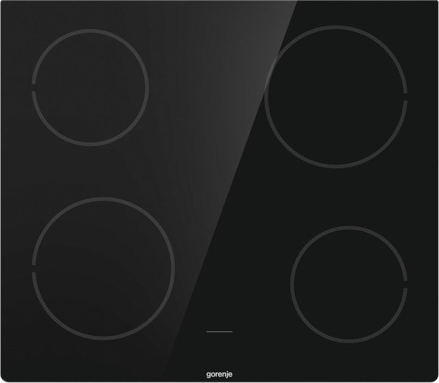Gorenje Glaskeramikfeld ECD641BSC in Schwarz mit Facetten-Glasschliff - Bild 1