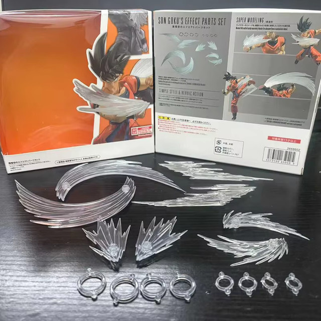 Bandai Dragon Ball S.H.F. The Smoke Effect Piece Weiße Version, Zubehör - Bild 1