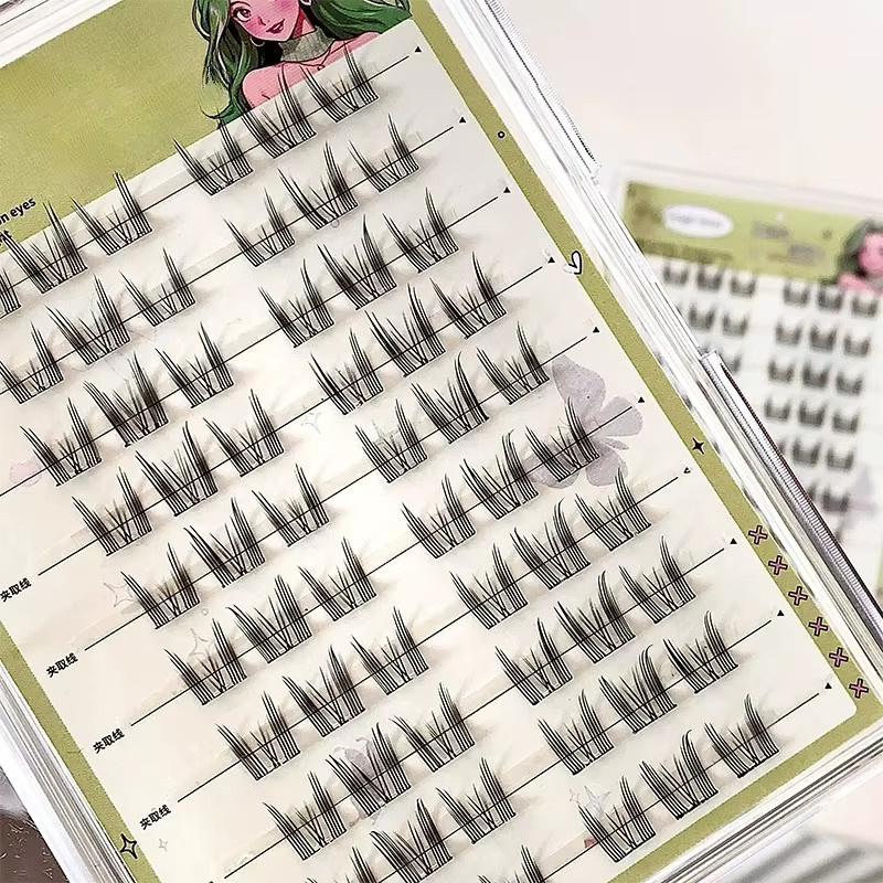 CNKESS Falsche Wimpern, Natürlich, Sonnenblumen-Design - Bild 2
