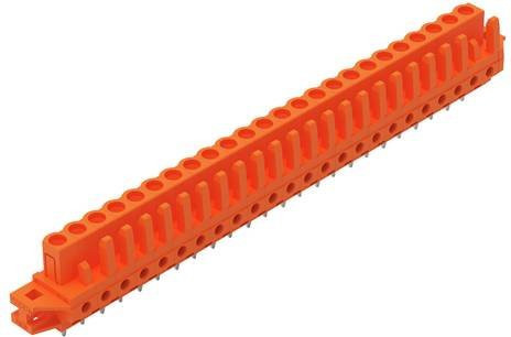 WAGO 232-184/031-000 Federleiste in Orange, 10 Stück - Bild 1