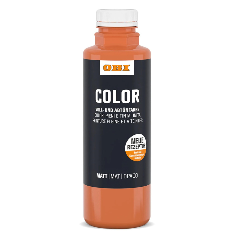 OBI Color Voll- und Abtönfarbe Orange 500 ml - Bild 2