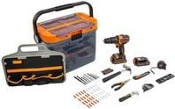 Black+Decker Akku-Schlagbohrschrauber BCKSB04, 18V, Orange-Schwarz - Bild 1